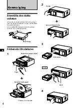 Preview for 30 page of Sony CDX-525RF - Compact Disc Changer System Operating Instructions Manual