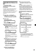 Preview for 59 page of Sony CDX-C8000R Operating Instructions Manual