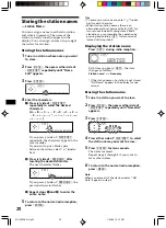 Preview for 20 page of Sony CDX-C8050X - Fm/am Compact Disc Player Operating Instructions Manual