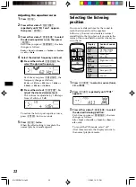 Preview for 22 page of Sony CDX-C8050X - Fm/am Compact Disc Player Operating Instructions Manual