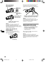 Preview for 104 page of Sony CDX-C8050X - Fm/am Compact Disc Player Operating Instructions Manual