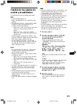 Preview for 105 page of Sony CDX-C8050X - Fm/am Compact Disc Player Operating Instructions Manual