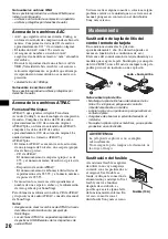 Preview for 40 page of Sony cdx CDX-GT860U Operating Instructions Manual