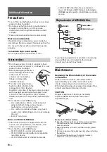 Preview for 10 page of Sony CDX-G1150U Operating Instructions Manual