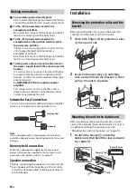 Preview for 16 page of Sony CDX-G1150U Operating Instructions Manual