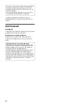 Preview for 24 page of Sony CDX-G3100UP Operating Instructions Manual