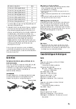 Preview for 35 page of Sony CDX-G3100UP Operating Instructions Manual