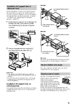 Preview for 43 page of Sony CDX-G3100UP Operating Instructions Manual