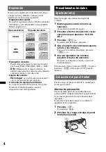 Preview for 36 page of Sony CDX GT23W - Radio / CD Operating Instructions Manual