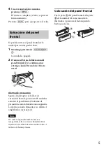 Preview for 23 page of Sony CDX-GT320MP Operating Instructions Manual