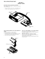 Preview for 4 page of Sony CDX-GT35U - Fm/am Compact Disc Player Service Manual