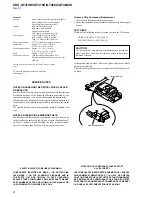 Preview for 2 page of Sony CDX-GT410U - Fm/am Compact Disk Player Service Manual