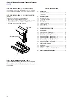 Preview for 4 page of Sony CDX-GT410U - Fm/am Compact Disk Player Service Manual