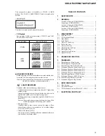 Preview for 3 page of Sony CDX-GT420iP - Radio / CD Service Manual