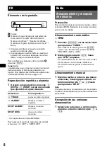 Preview for 24 page of Sony CDX-GT42IPW - Fm/am Compact Disc Player Operating Instructions Manual