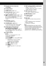 Preview for 9 page of Sony CDX-GT650UI - Fm/am Compact Disc Player Operating Instructions Manual