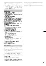 Preview for 31 page of Sony CDX-GT650UI - Fm/am Compact Disc Player Operating Instructions Manual