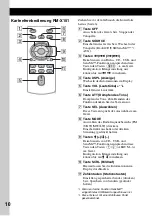 Preview for 42 page of Sony CDX-GT650UI - Fm/am Compact Disc Player Operating Instructions Manual