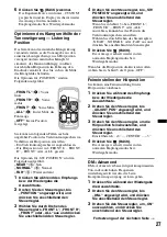 Preview for 59 page of Sony CDX-GT650UI - Fm/am Compact Disc Player Operating Instructions Manual