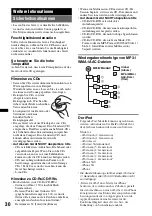 Preview for 62 page of Sony CDX-GT650UI - Fm/am Compact Disc Player Operating Instructions Manual