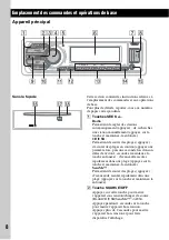 Preview for 76 page of Sony CDX-GT650UI - Fm/am Compact Disc Player Operating Instructions Manual