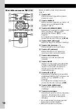 Preview for 78 page of Sony CDX-GT650UI - Fm/am Compact Disc Player Operating Instructions Manual