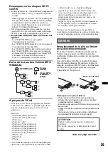 Preview for 97 page of Sony CDX-GT650UI - Fm/am Compact Disc Player Operating Instructions Manual