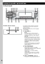 Preview for 110 page of Sony CDX-GT650UI - Fm/am Compact Disc Player Operating Instructions Manual