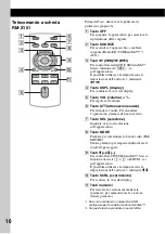 Preview for 112 page of Sony CDX-GT650UI - Fm/am Compact Disc Player Operating Instructions Manual