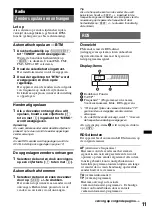 Preview for 147 page of Sony CDX-GT650UI - Fm/am Compact Disc Player Operating Instructions Manual