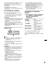 Preview for 151 page of Sony CDX-GT650UI - Fm/am Compact Disc Player Operating Instructions Manual