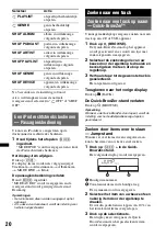 Preview for 156 page of Sony CDX-GT650UI - Fm/am Compact Disc Player Operating Instructions Manual