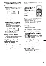 Preview for 161 page of Sony CDX-GT650UI - Fm/am Compact Disc Player Operating Instructions Manual