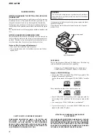 Preview for 2 page of Sony CDX-L410X - Fm/am Compact Disc Player Service Manual