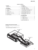 Preview for 3 page of Sony CDX-L410X - Fm/am Compact Disc Player Service Manual