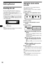 Preview for 10 page of Sony CDX-M3DI  (XT-XM1) Operating Instructions Manual