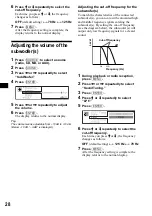 Preview for 28 page of Sony CDX-M3DI  (XT-XM1) Operating Instructions Manual