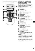 Preview for 39 page of Sony CDX-M3DI  (XT-XM1) Operating Instructions Manual