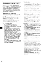 Preview for 42 page of Sony CDX-M3DI  (XT-XM1) Operating Instructions Manual