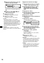 Preview for 50 page of Sony CDX-M3DI  (XT-XM1) Operating Instructions Manual