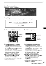 Preview for 57 page of Sony CDX-M3DI  (XT-XM1) Operating Instructions Manual