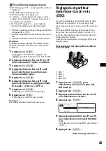 Preview for 63 page of Sony CDX-M3DI  (XT-XM1) Operating Instructions Manual