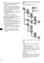 Preview for 80 page of Sony CDX-M3DI  (XT-XM1) Operating Instructions Manual