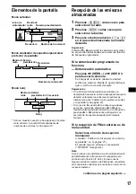 Preview for 89 page of Sony CDX-M3DI  (XT-XM1) Operating Instructions Manual