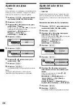 Preview for 96 page of Sony CDX-M3DI  (XT-XM1) Operating Instructions Manual