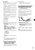 Preview for 27 page of Sony CDX-M600 - Fm/am Compact Disc Player Operating Instructions Manual