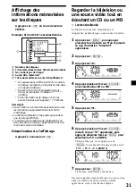 Preview for 69 page of Sony CDX-M600 - Fm/am Compact Disc Player Operating Instructions Manual