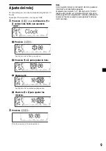 Preview for 85 page of Sony CDX-M600 - Fm/am Compact Disc Player Operating Instructions Manual