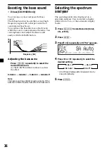 Preview for 36 page of Sony CDX-M600R Operating Instructions Manual