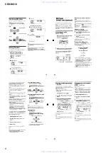 Preview for 6 page of Sony CDX-M610  (XT-XM1) Service Manual